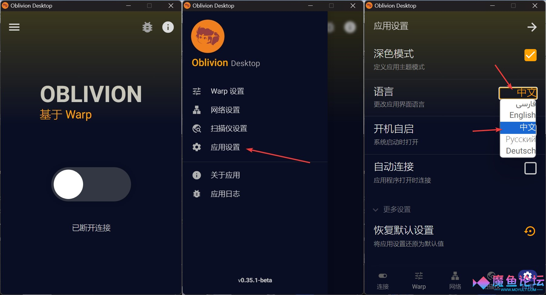 oblivion vpn